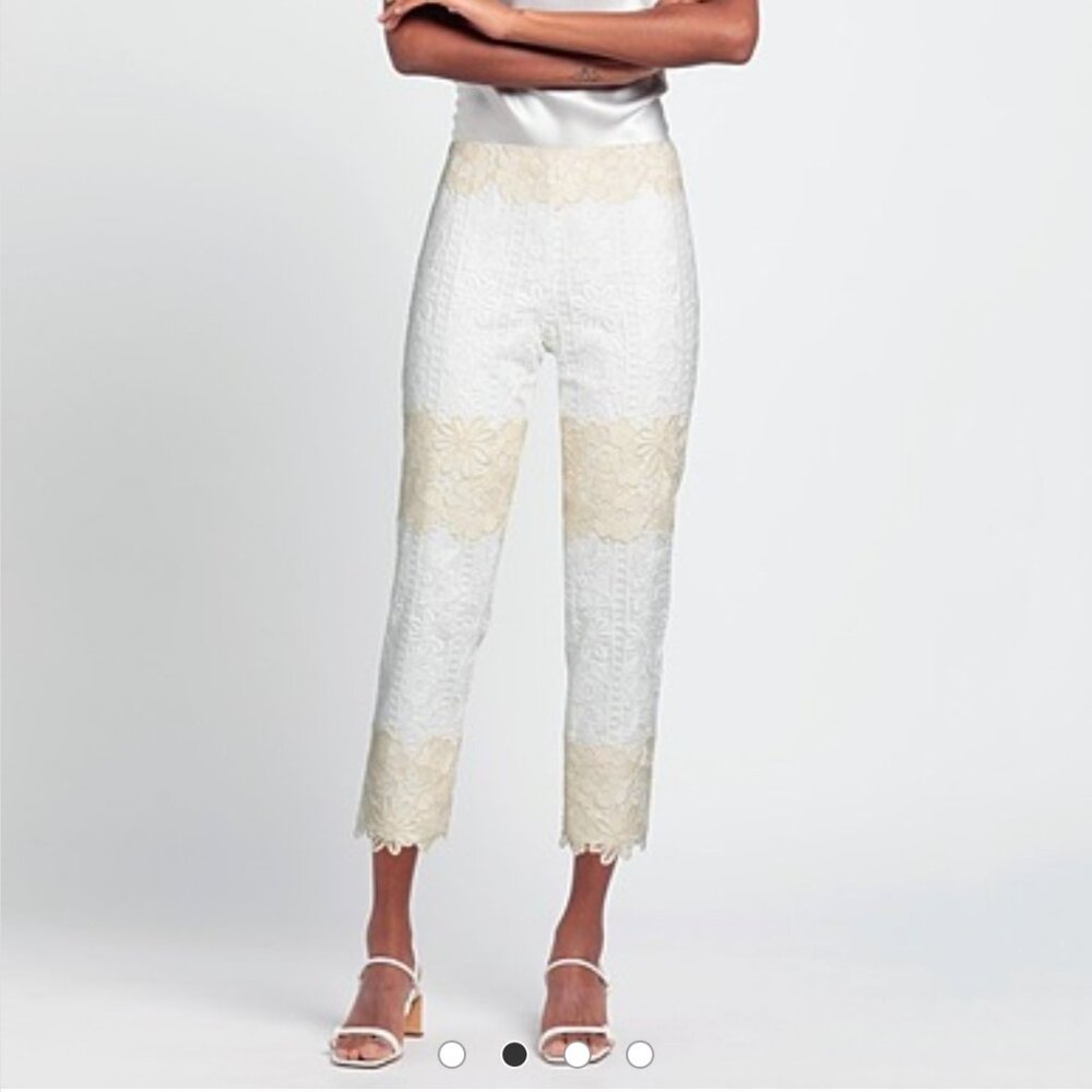 Blumarine Cropped Lace Pants "EUC"